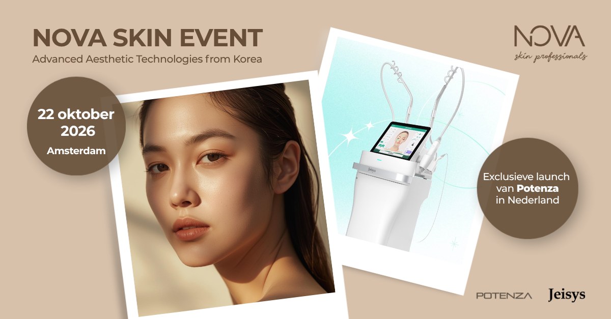 Nova Skin Event: 22 oktober 2026 in Amsterdam
